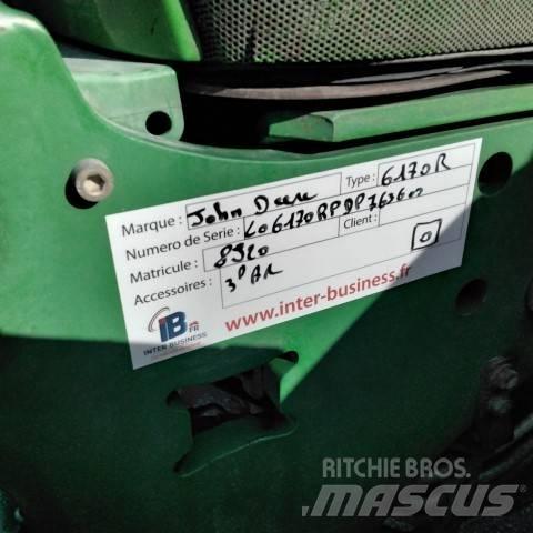 John Deere 6170 R Traktorit