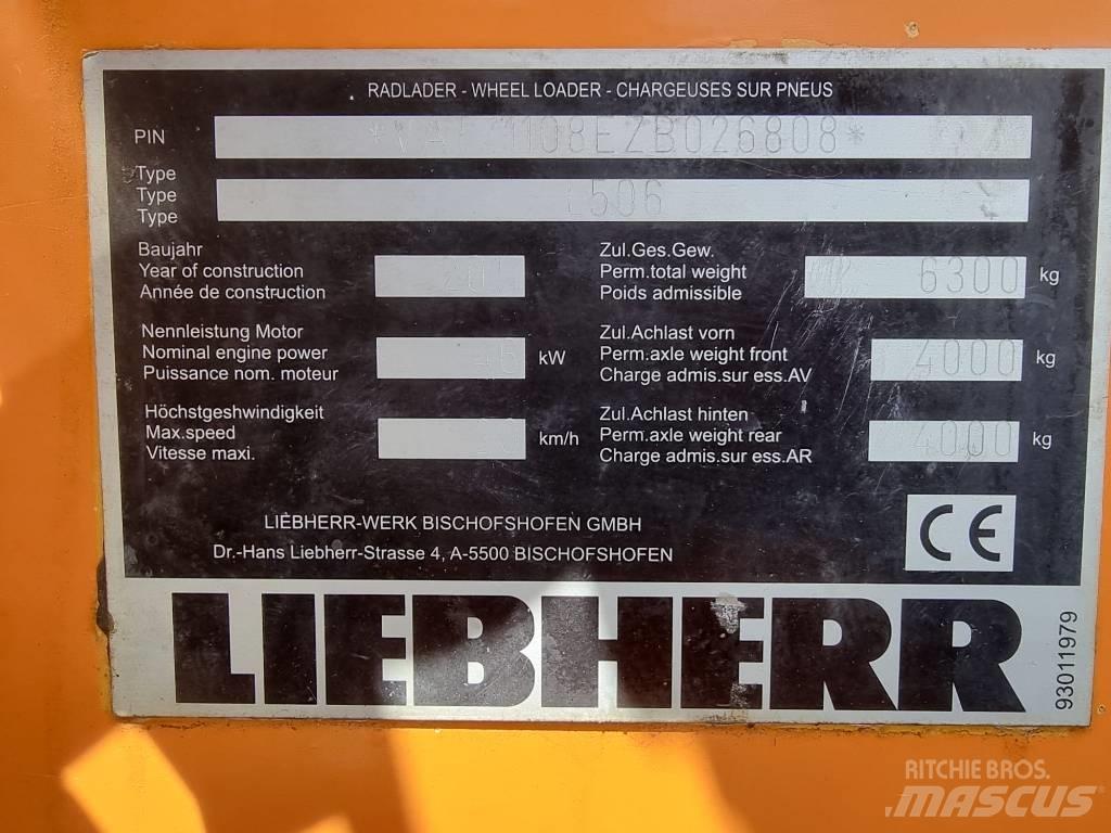 Liebherr L 506 Pyöräkuormaajat