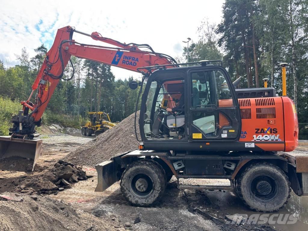 Hitachi ZX 140 W-6 Pyöräkaivukoneet