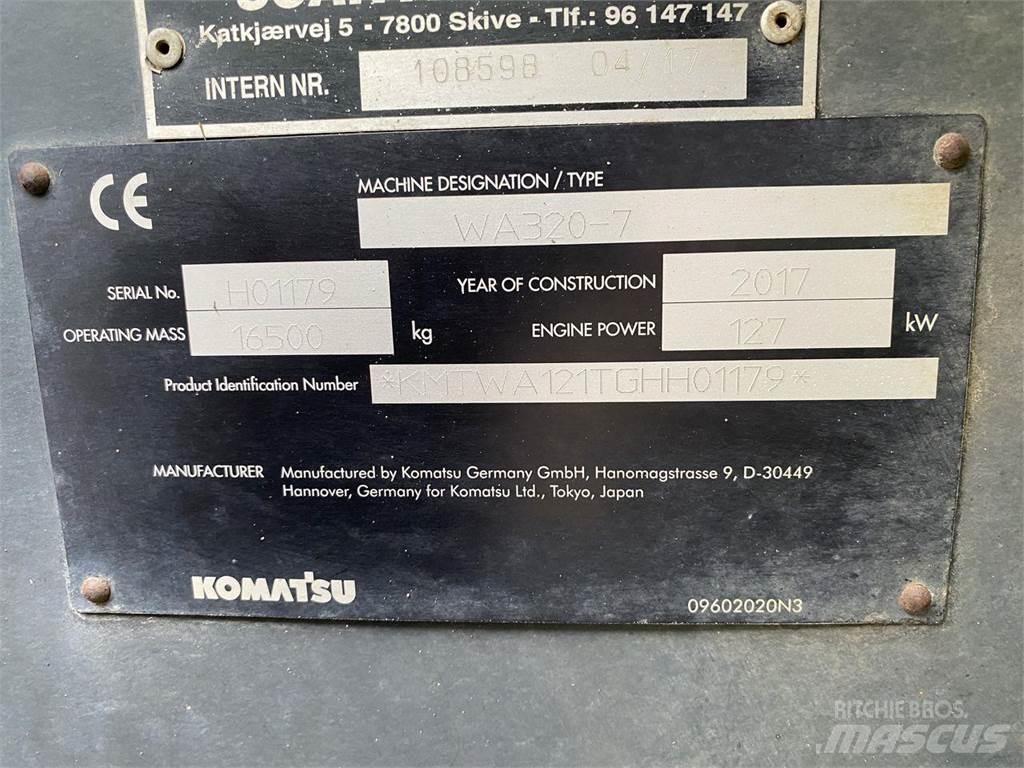 Komatsu WA320-7 Pyöräkuormaajat