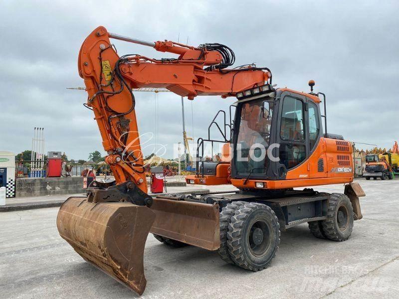 Doosan DX160W Pyöräkaivukoneet