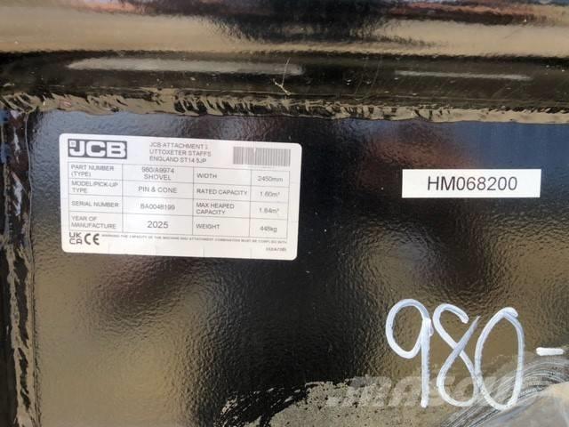 JCB 980/A9974 BUCKET Muut kuormaus- ja kaivuulaitteet sekä lisävarusteet