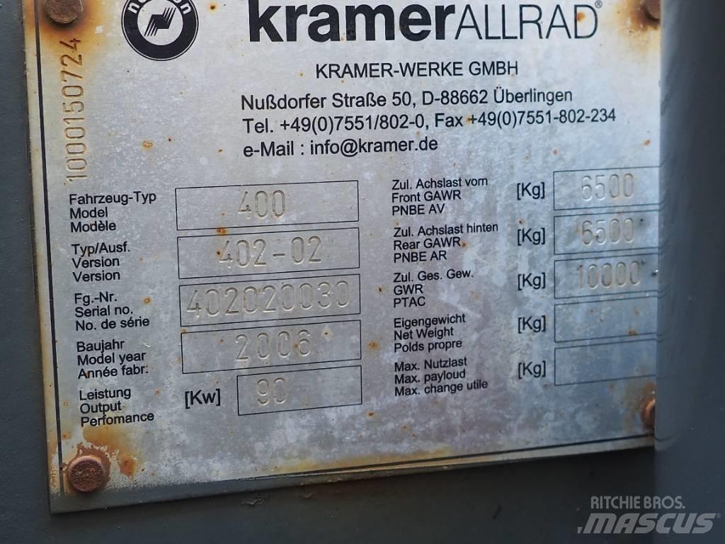 Kramer 4107 Kurottajat