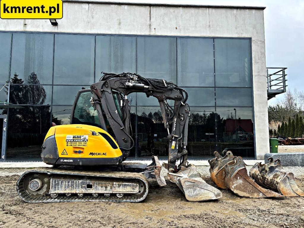 Mecalac 8 M CR Midikaivukoneet 7t - 12t