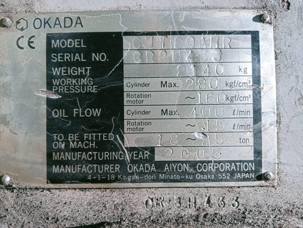 Okada CUT80 AHR Asfaltti- ja betonileikkurit