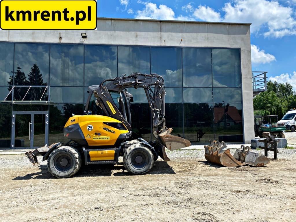 Mecalac 9 MWR. Pyöräkaivukoneet