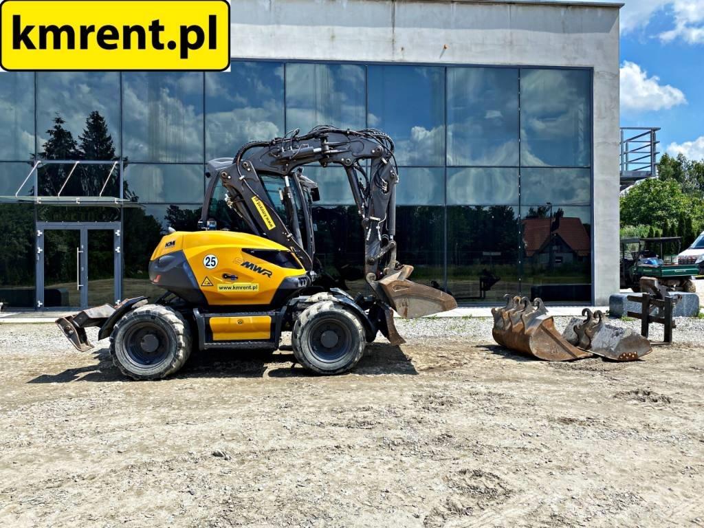 Mecalac 9 MWR. Pyöräkaivukoneet