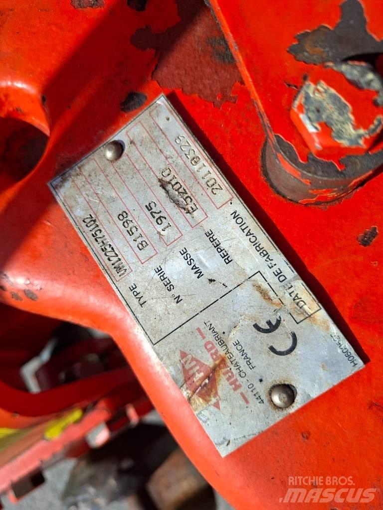 Kuhn Vari-Master 122 Paluuaurat