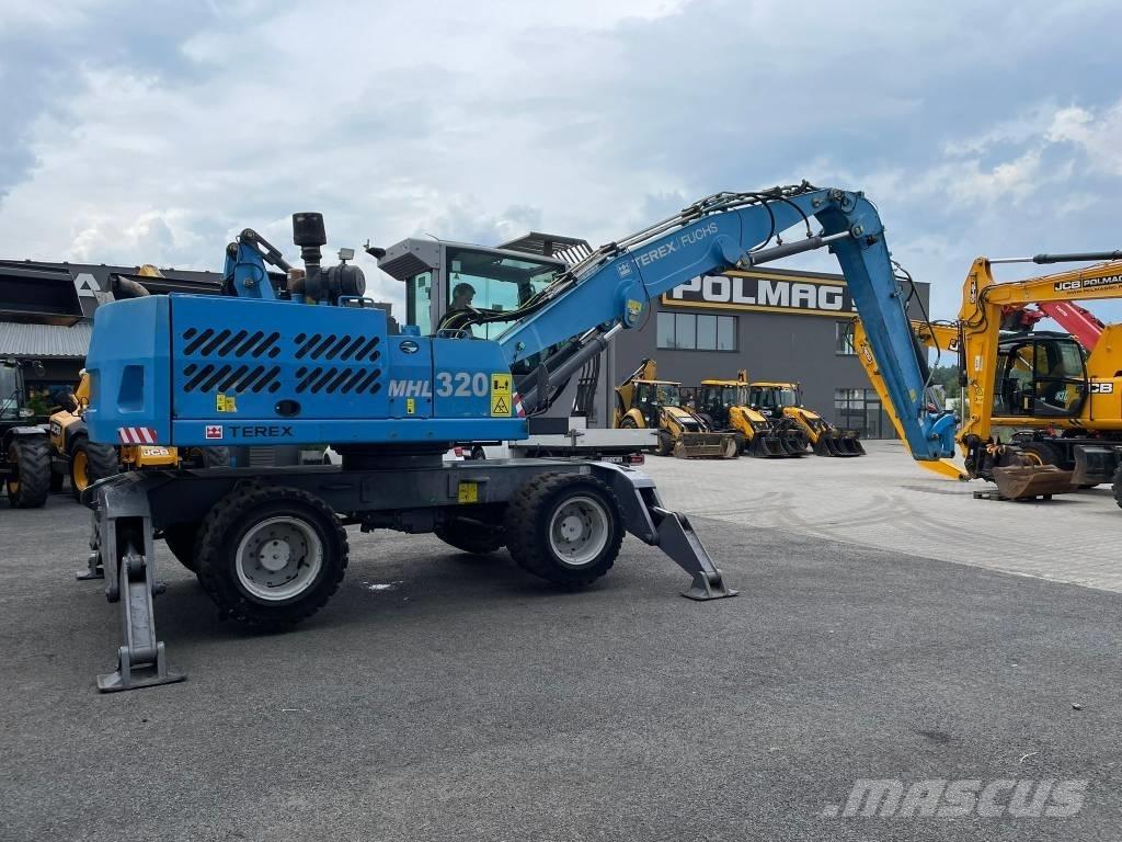 Terex FUCHS 320 Pyöräkaivukoneet