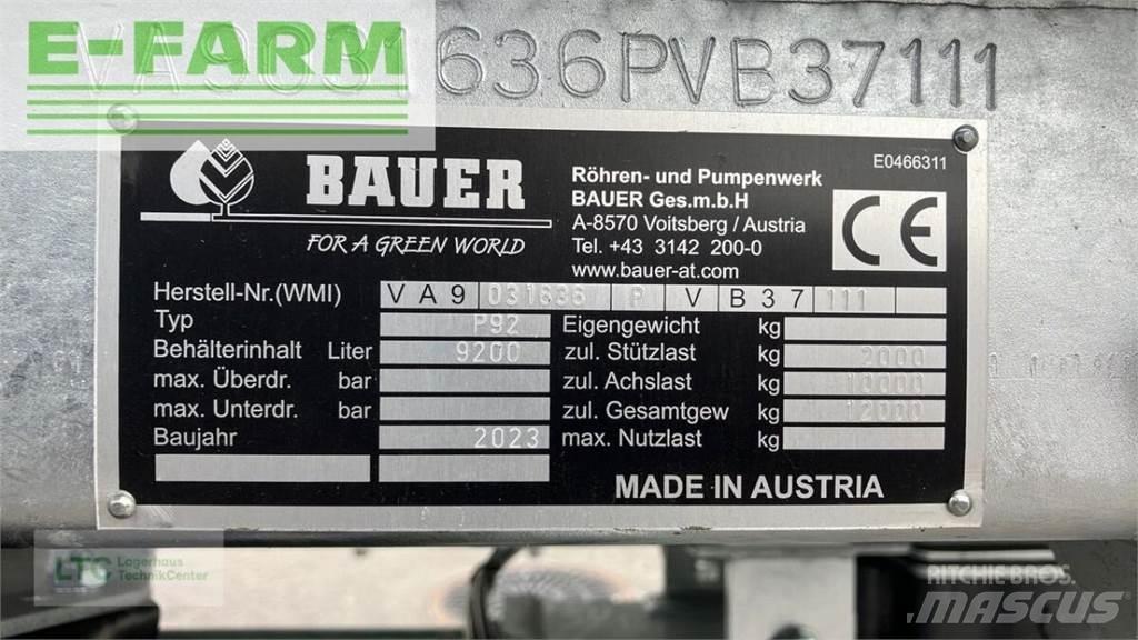 Bauer p 92 Muut lannoituskoneet ja lisävarusteet