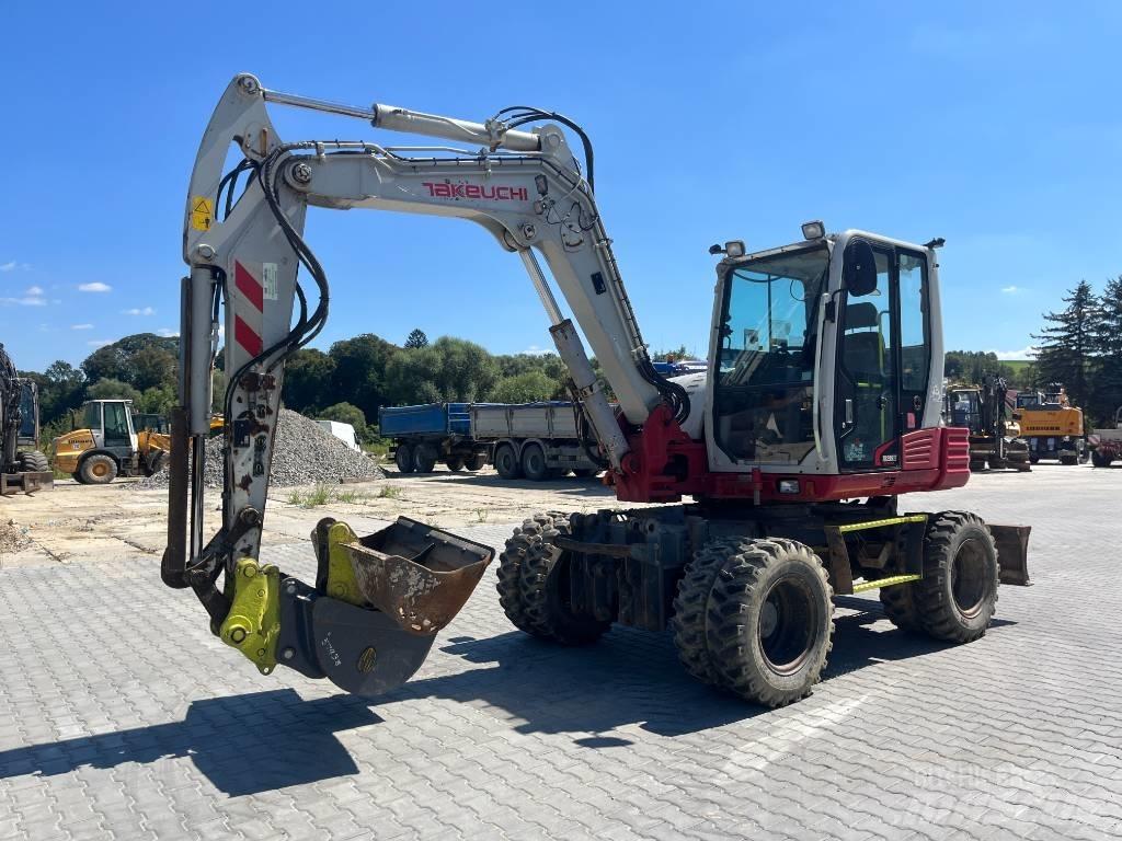 Takeuchi TB 295W Pyöräkaivukoneet