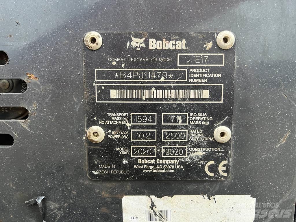 Bobcat E17 Minikaivukoneet < 7t