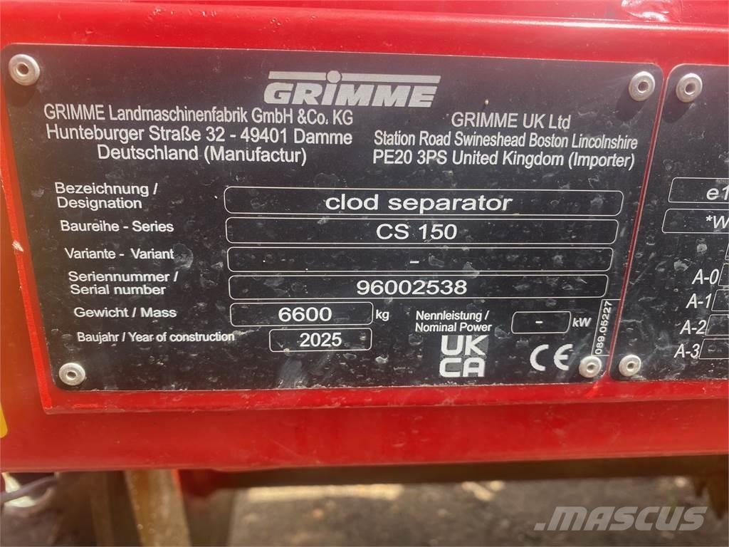 Grimme CS150XL Muut maatalouskoneet