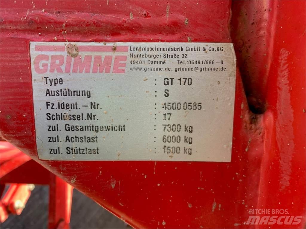 Grimme GT170S Perunannostokoneet