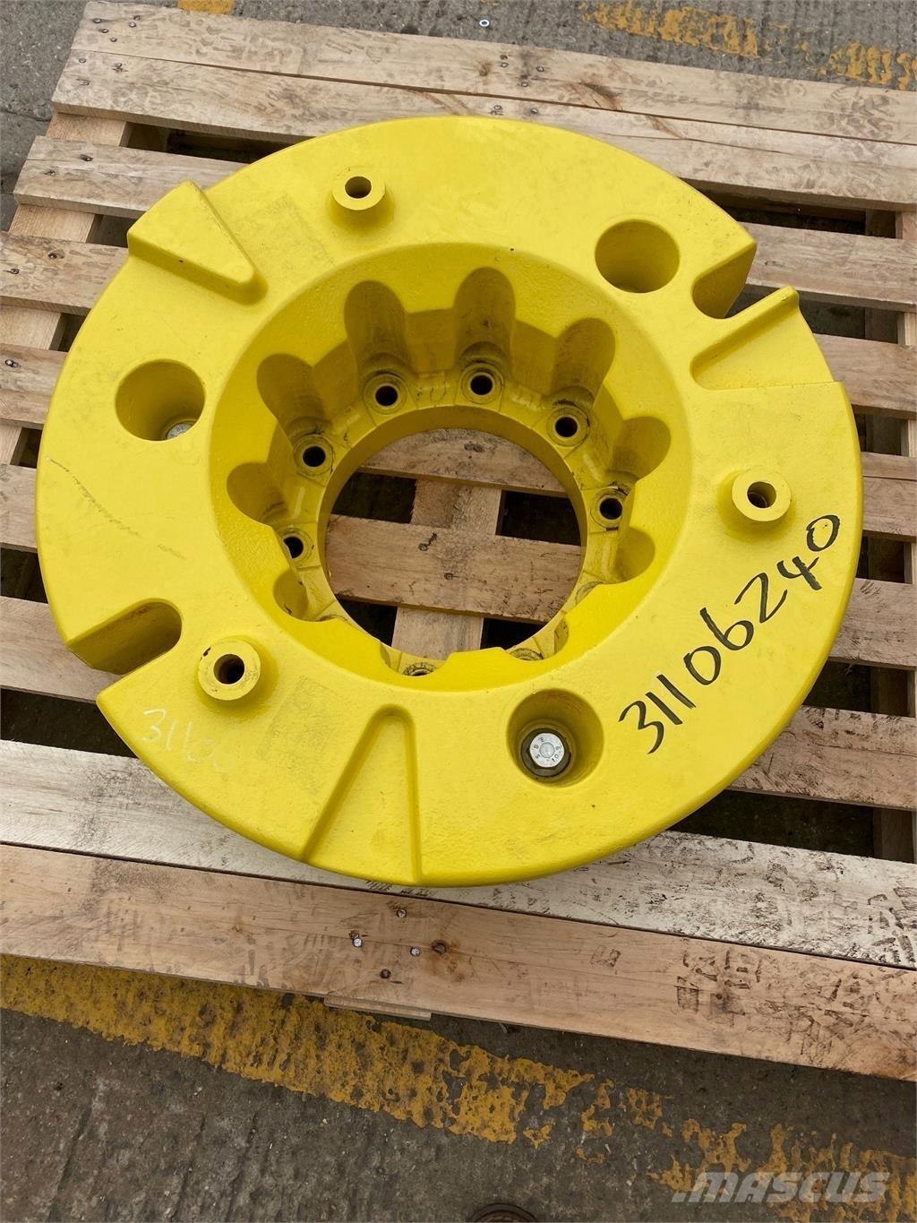 John Deere 600KG Renkaat ja vanteet