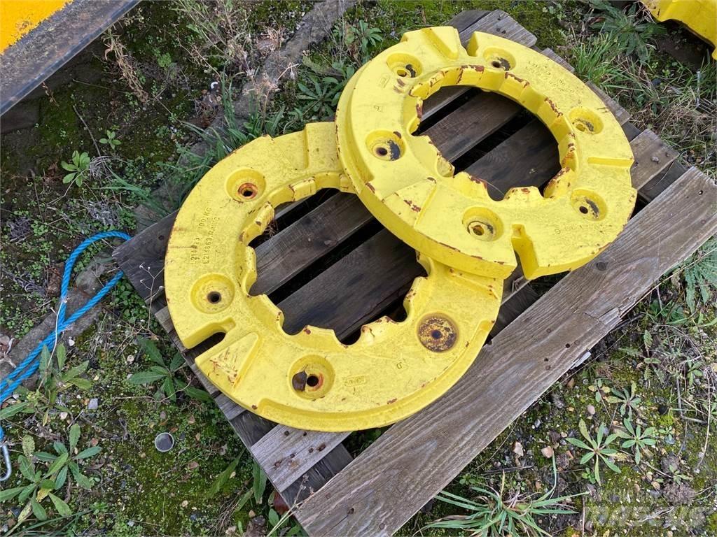 John Deere 600KG Renkaat ja vanteet