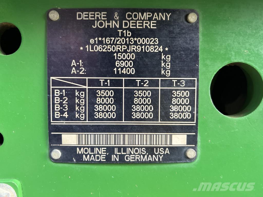 John Deere 6250R Traktorit
