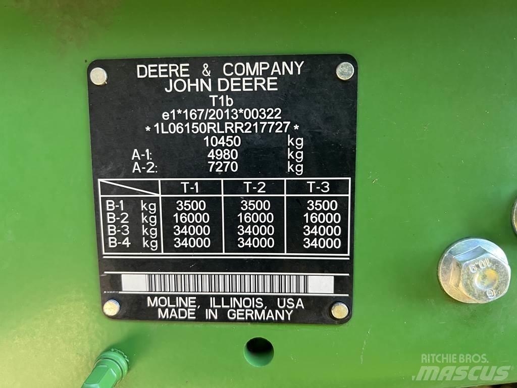John Deere 6R150 Traktorit