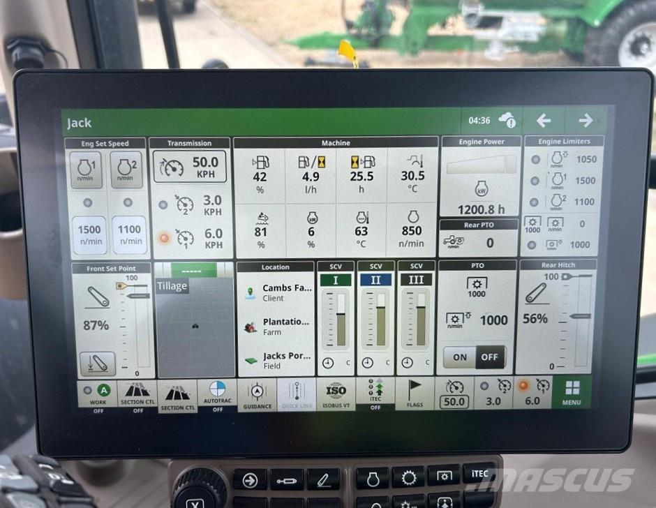 John Deere 6R185 Traktorit