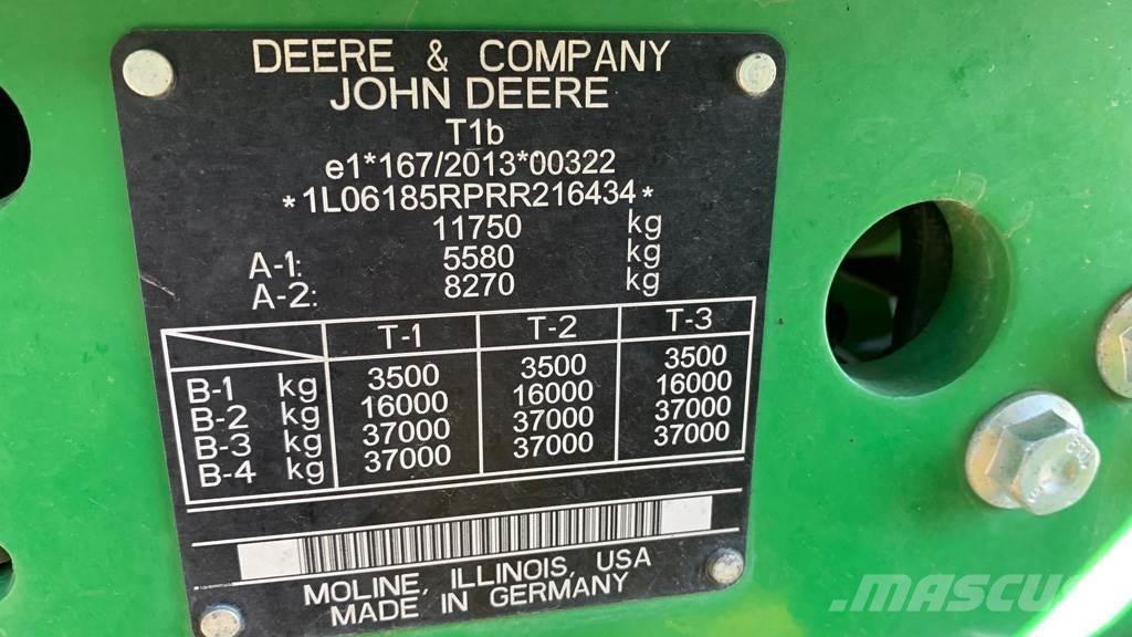 John Deere 6R185 Traktorit