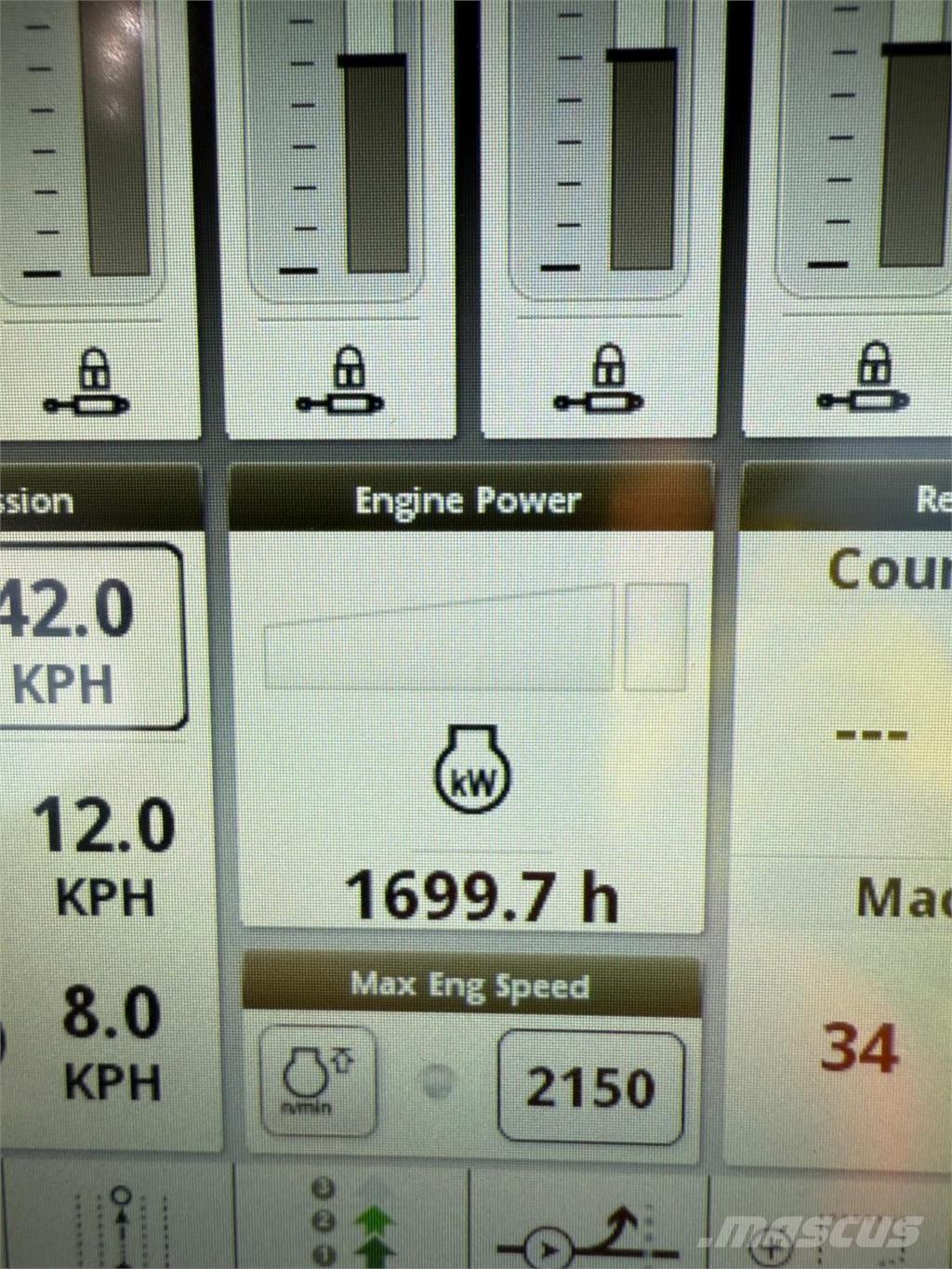 John Deere 8RX370 Traktorit