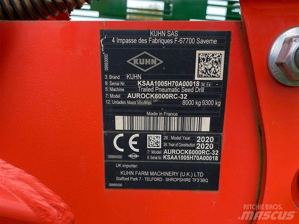 Kuhn AUROCK 6000 Kylvökoneet