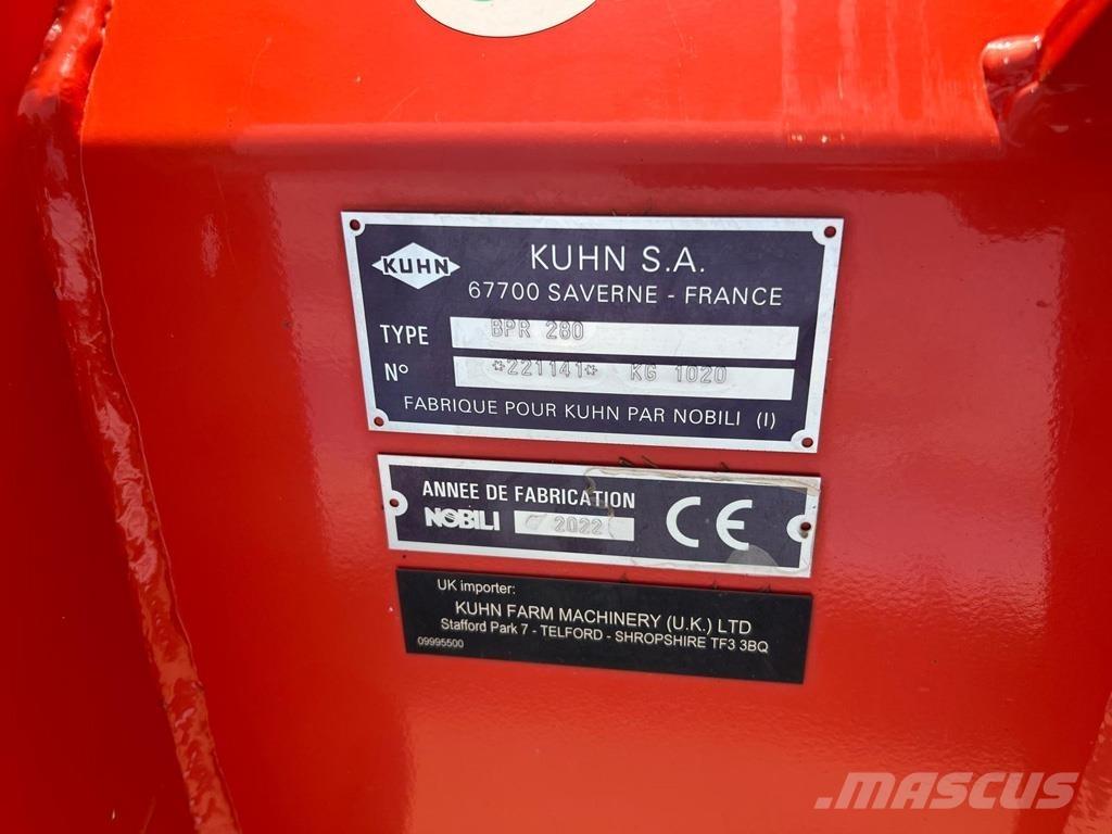 Kuhn BPR280 RH Kesantoleikkurit ja -murskaimet