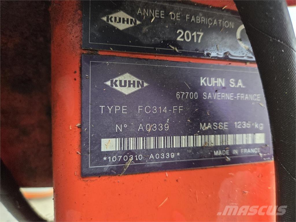 Kuhn FC314FF Kesantoleikkurit ja -murskaimet