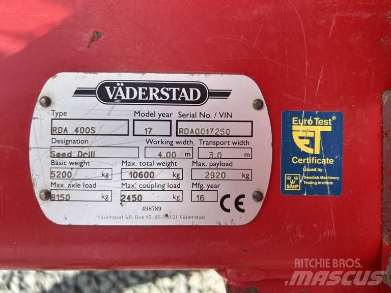 Väderstad RDA400S Kylvökoneet