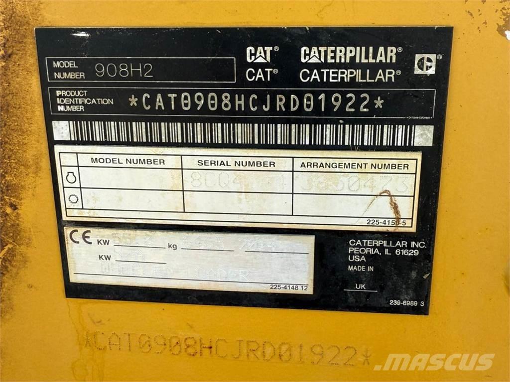 CAT 908H2 Muut koneet
