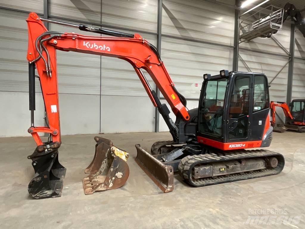 Kubota KX 080-4 Midikaivukoneet 7t - 12t