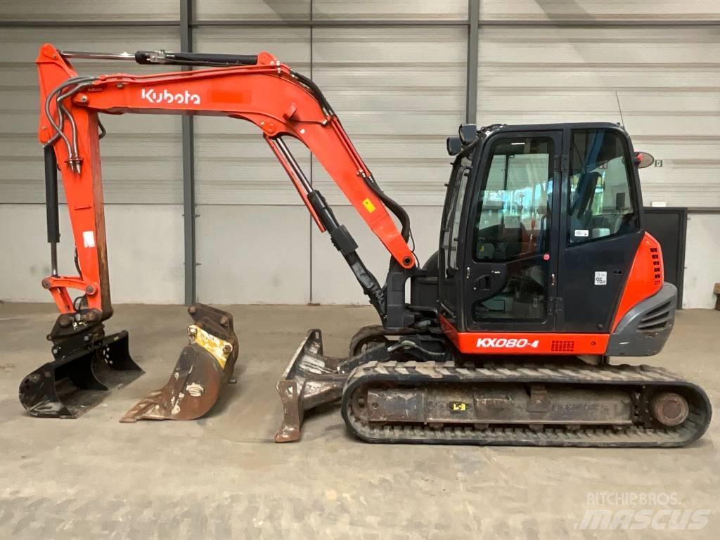 Kubota KX 080-4 Midikaivukoneet 7t - 12t