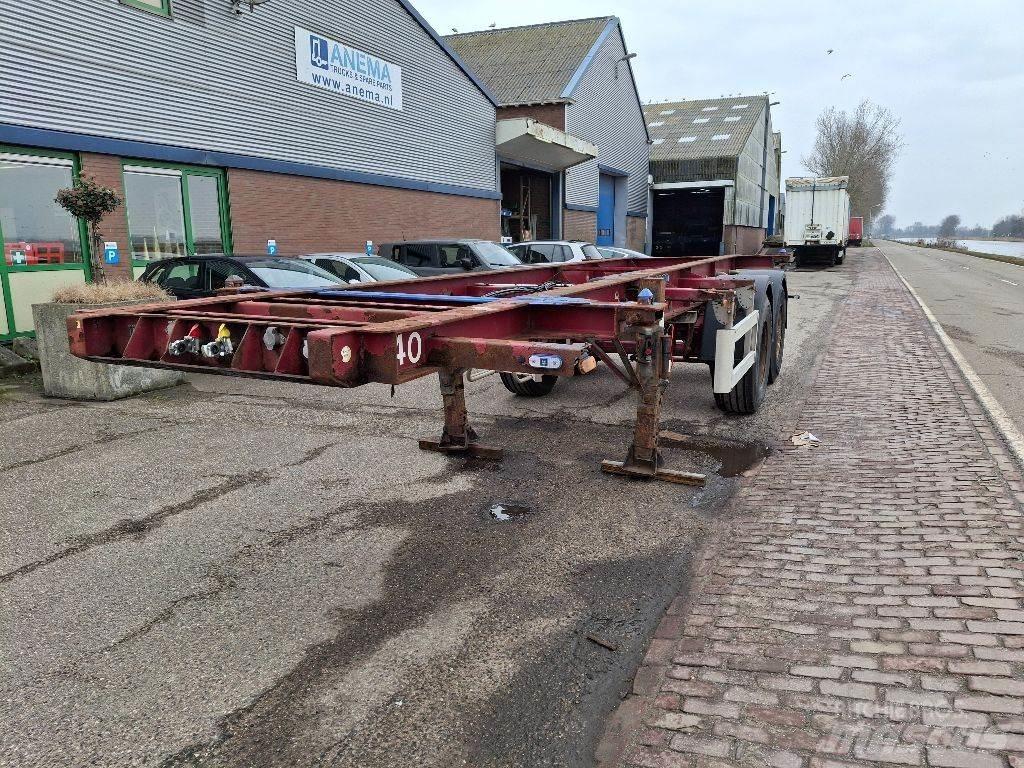Pacton TXC 230 Konttipuoliperävaunut