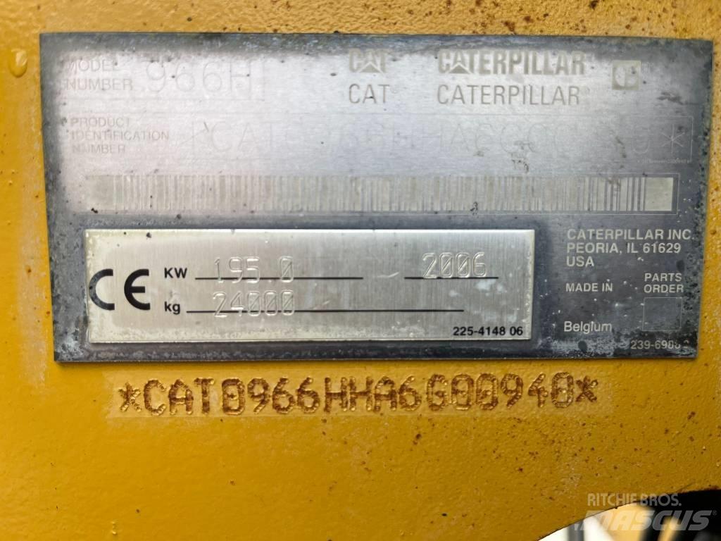 CAT 966 H Pyöräkuormaajat