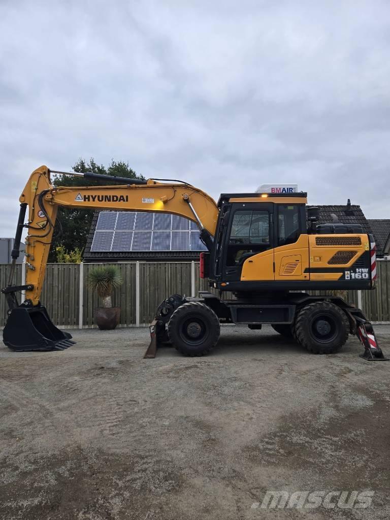 Hyundai HW 160 Pyöräkaivukoneet