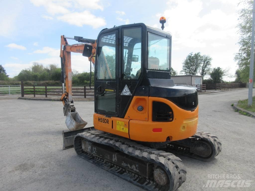 Hanix H 55 DR Minikaivukoneet < 7t