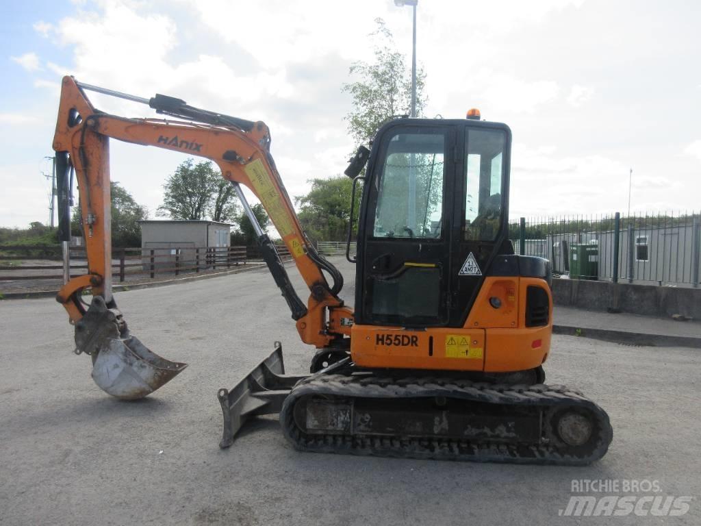 Hanix H 55 DR Minikaivukoneet < 7t