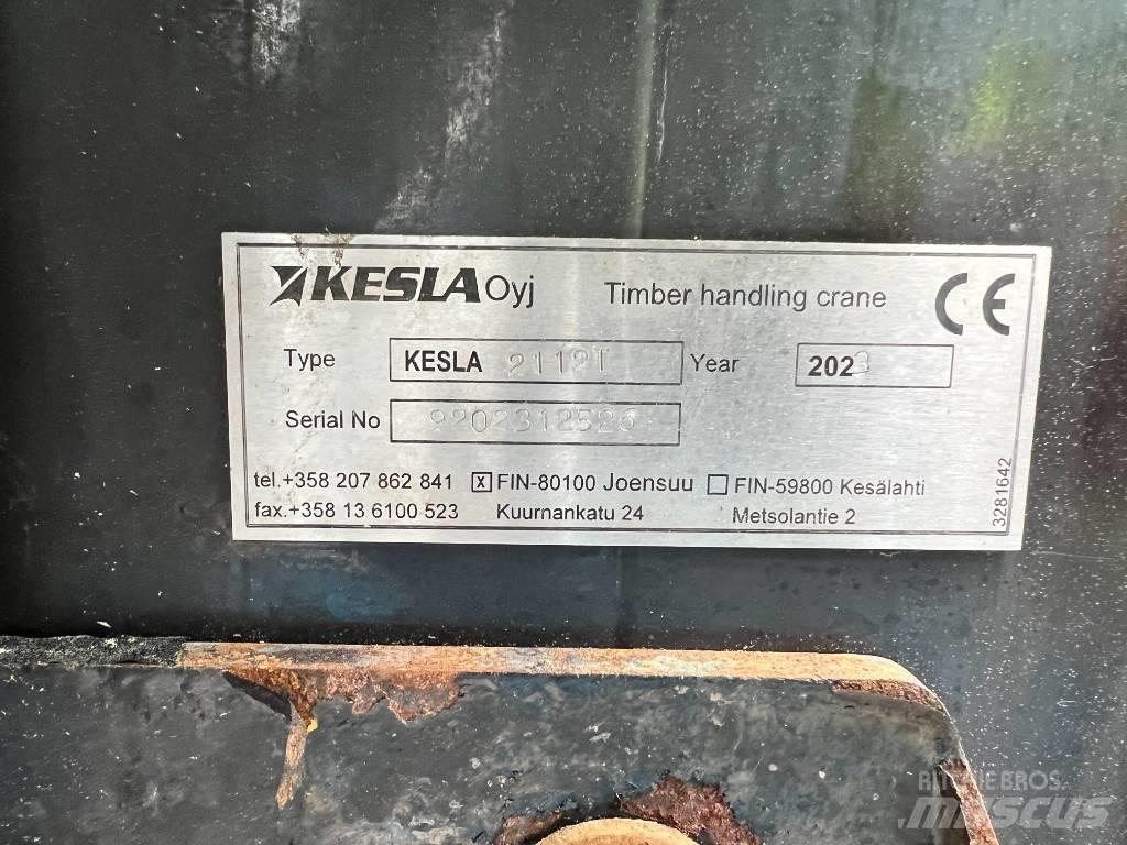 Kesla 2112T Puutavaranosturit