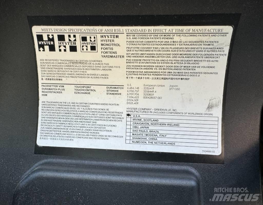 Hyster H6.0FT Dieseltrukit