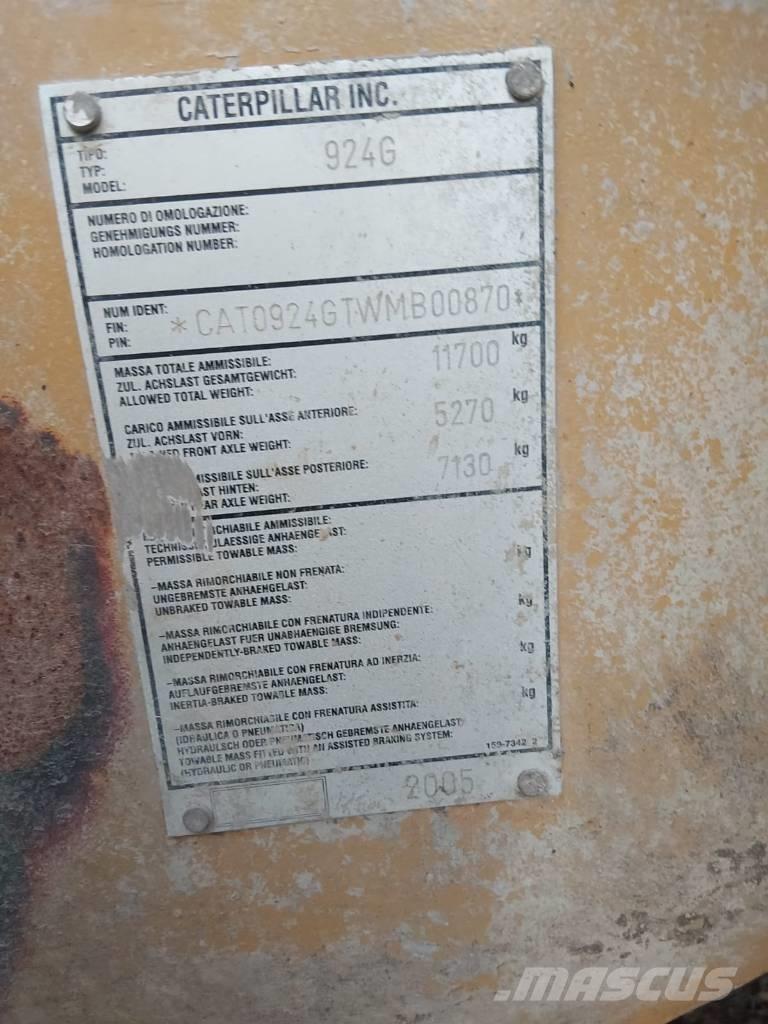 CAT 924 G Pyöräkuormaajat
