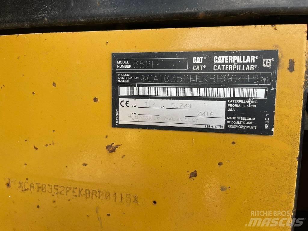 CAT 352FL Telakaivukoneet