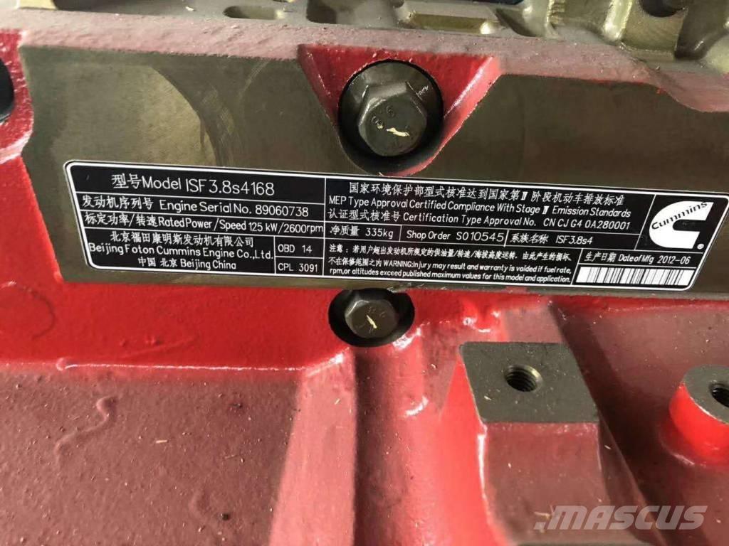 Cummins ISF3.8S4168 Moottorit