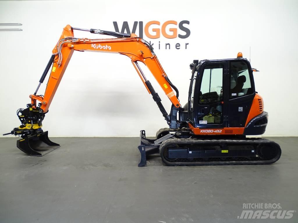 Kubota KX 080-4a Midikaivukoneet 7t - 12t