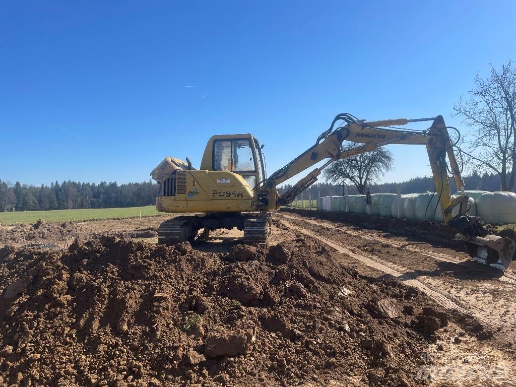 Komatsu Pc 95 r Midikaivukoneet 7t - 12t