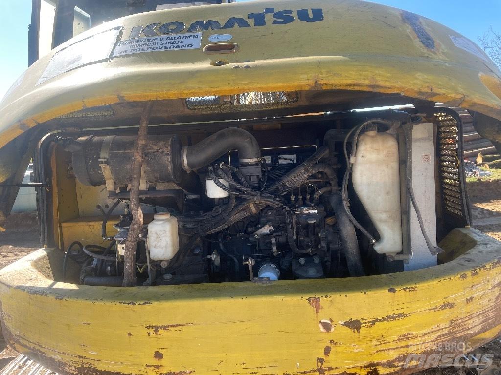 Komatsu Pc 95 r Midikaivukoneet 7t - 12t