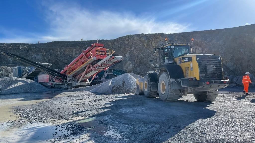 Komatsu WA480 Pyöräkuormaajat