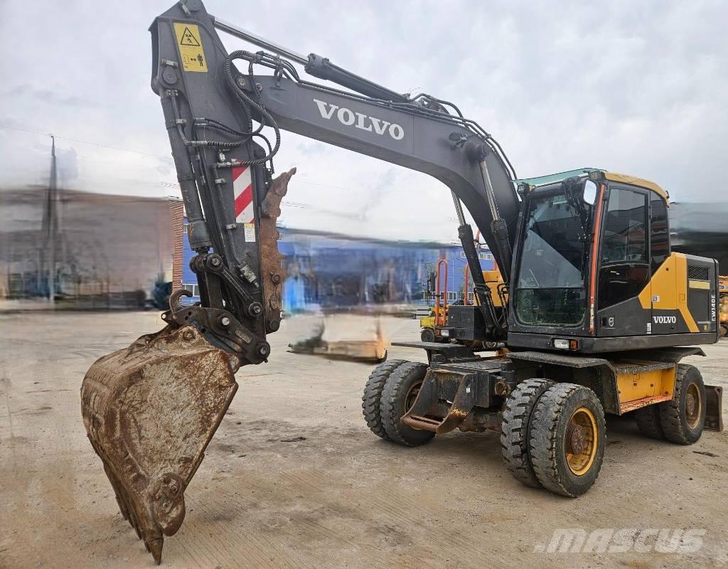 Volvo EW140E Pyöräkaivukoneet