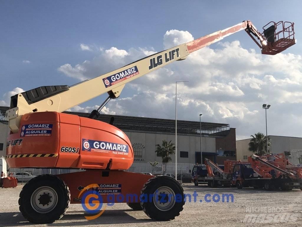 JLG 660 SJ Teleskooppipuominostimet