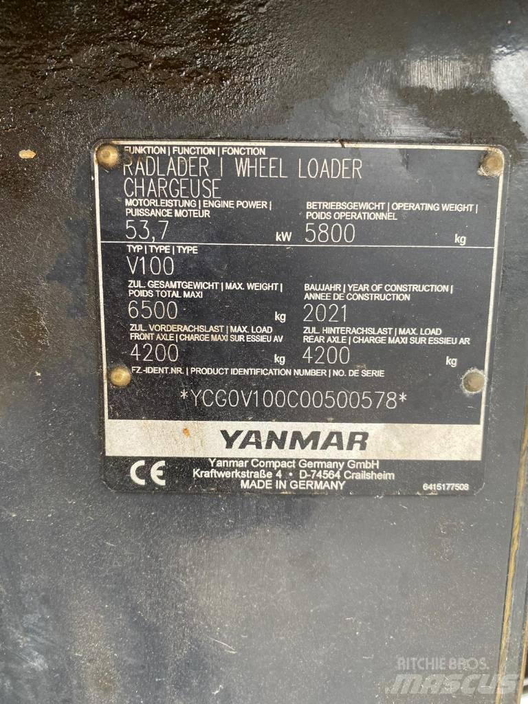 Yanmar V100 Pyöräkuormaajat