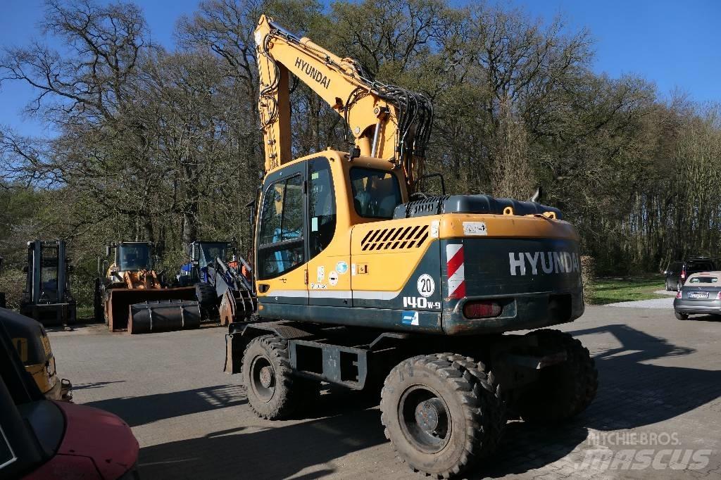 Hyundai 140-9 Pyöräkaivukoneet